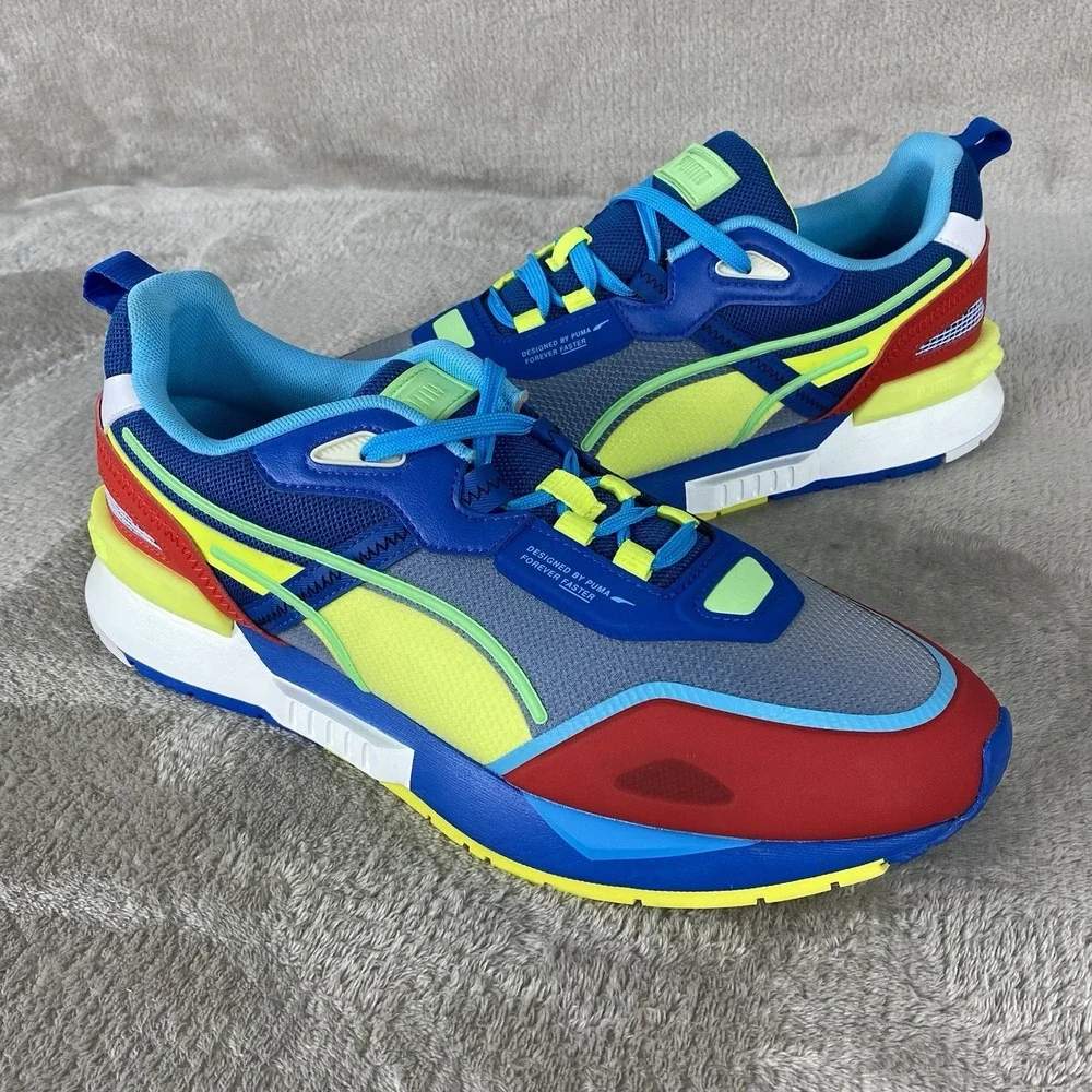 Puma Mirage Tech Raceway Mens Shoes Size 10.5 Running Sneaker 383496-01 NEW